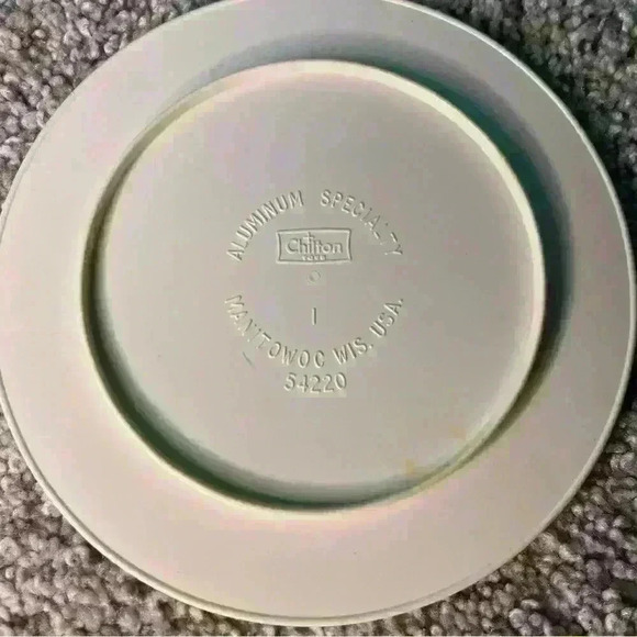 Holly Hobbies Vintage Small plate, Sharing Doubles The Fun, Blue plastic. - Picture 5 of 6